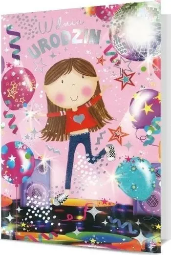 Kartolinë ditëlindjeje Pan Dragon Birthday Card, me zarf, dizajn dekorativ, shumengjyrëshe