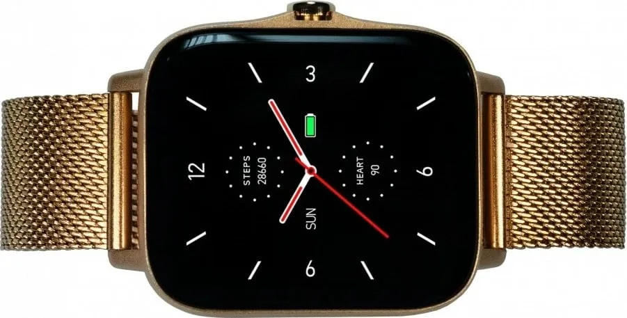 Smartwatch Maxcom Fit FW55 Aurum Pro, 1.7", monitorim shëndeti, beige - 4