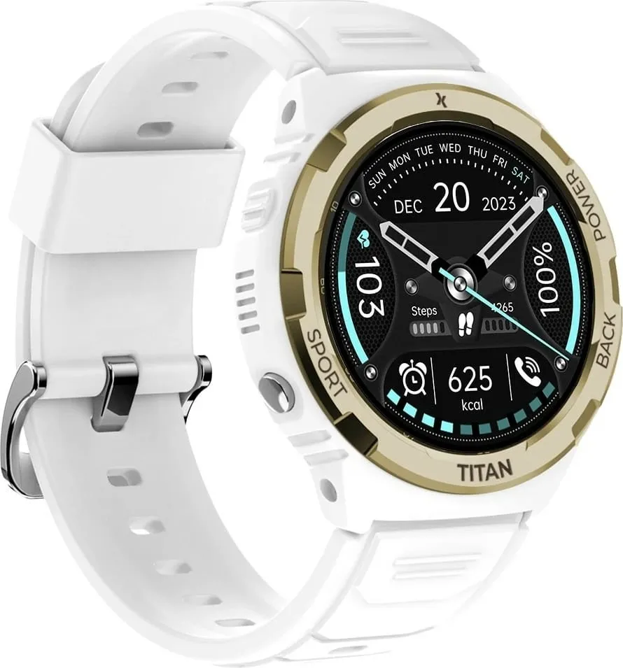 Ora inteligjente Maxcom FW100 Valkiria, 1.3" AMOLED, IP69, e bardhë - 12