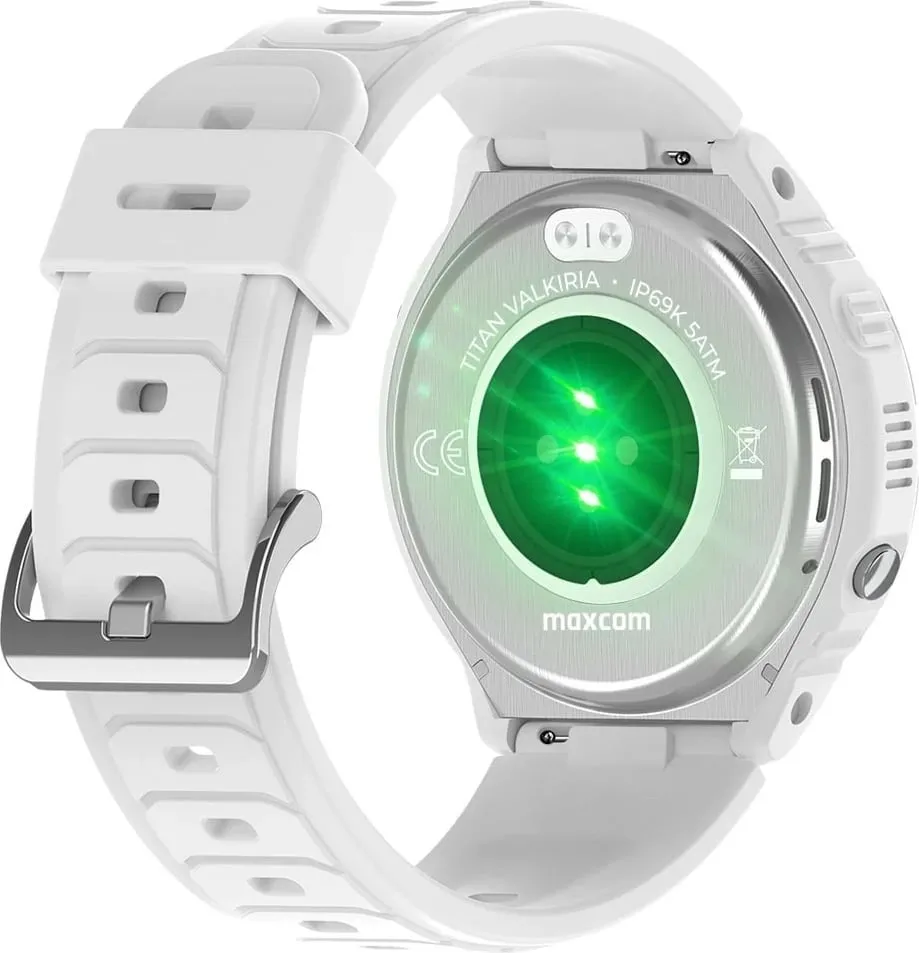 Ora inteligjente Maxcom FW100 Valkiria, 1.3" AMOLED, IP69, e bardhë - 14