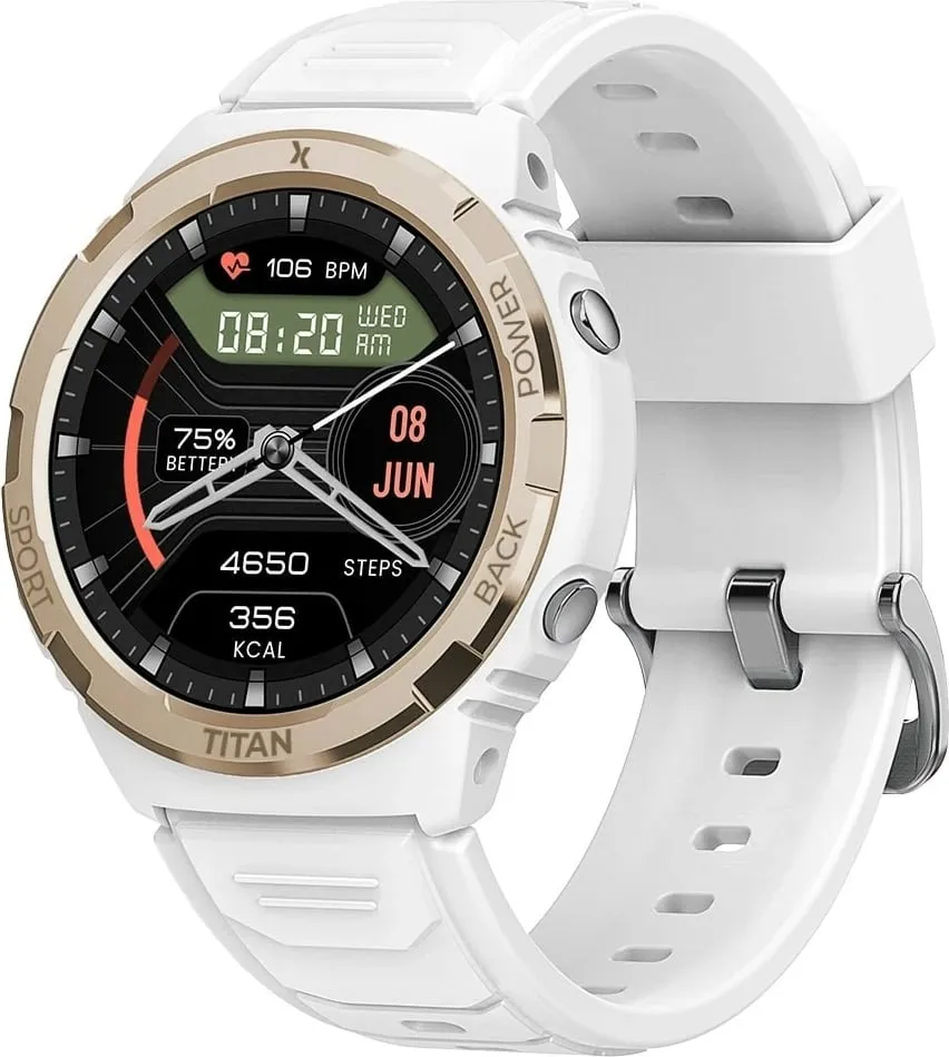 Ora inteligjente Maxcom FW100 Valkiria, 1.3" AMOLED, IP69, e bardhë - 6