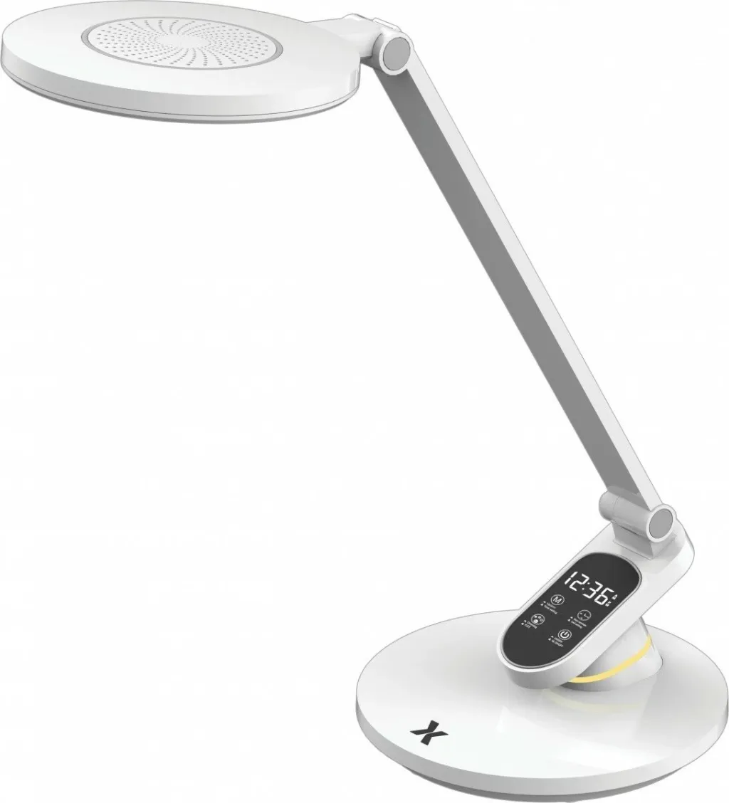 Lampë tavoline Maxcom MAXCOMML5100WH, LED, me timer, e bardhë - 1