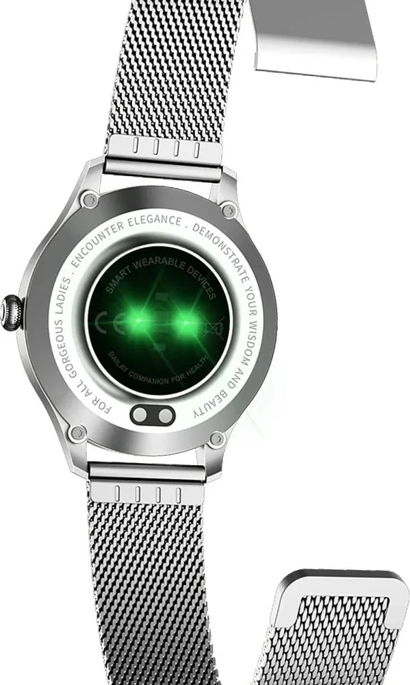 Orë smart për femra Maxcom Fit FW42, e argjendtë - 6