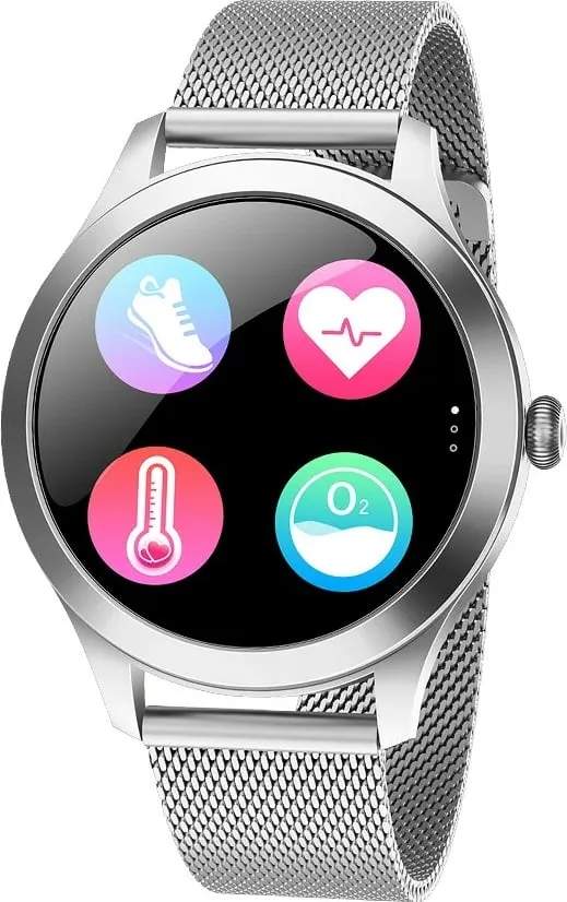 Orë smart për femra Maxcom Fit FW42, e argjendtë - 8