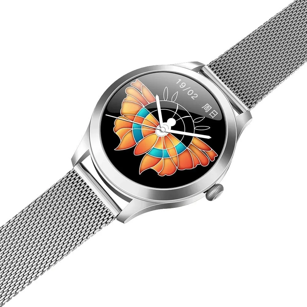 Orë smart për femra Maxcom Fit FW42, e argjendtë - 9