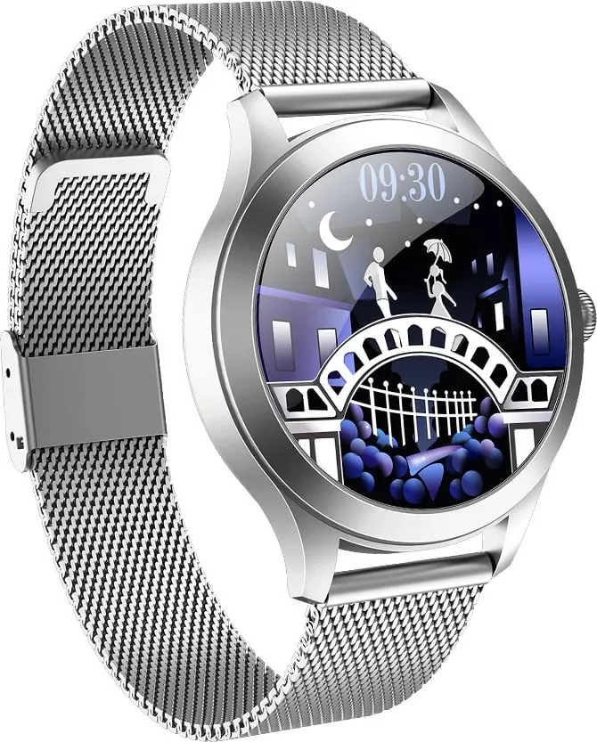 Orë smart për femra Maxcom Fit FW42, e argjendtë - 10