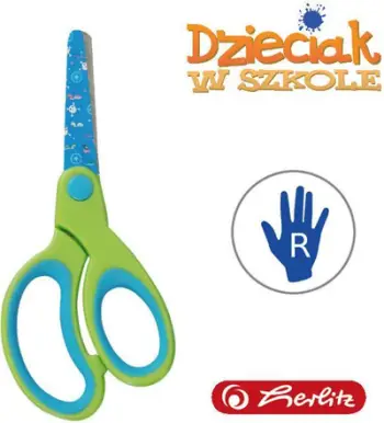 Gërshërë Herlitz, të kaltra / të gjelbra