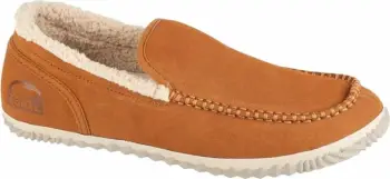 Pantofla Sorel Dude Moc Slipper M 1530671286, lëkurë, për meshkuj, kafe