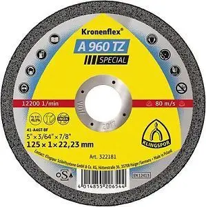 Disk metalik për prerje KLINGSPOR A960 TZ Special
