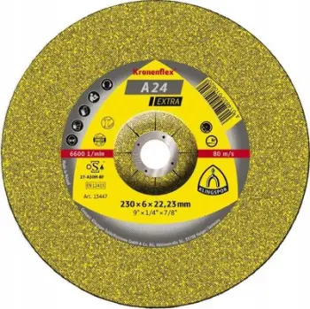 Disk gërryes për metal Klingspor, A24EX, 230 x 6.0 mm