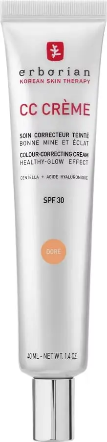 Fondatinë CC për femra Erborian Beautifying Care Cream SPF30 Dore 40ml