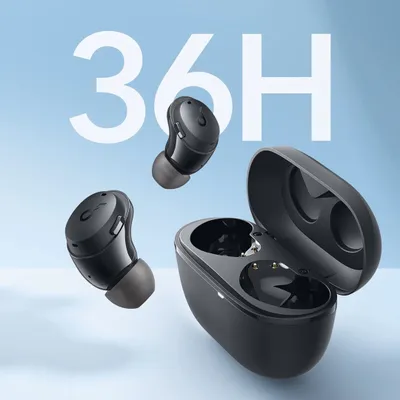 Dëgjuese Soundcore Life Dot 3i, Wireless, të zeza - 2