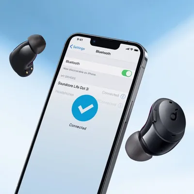 Dëgjuese Soundcore Life Dot 3i, Wireless, të zeza - 4