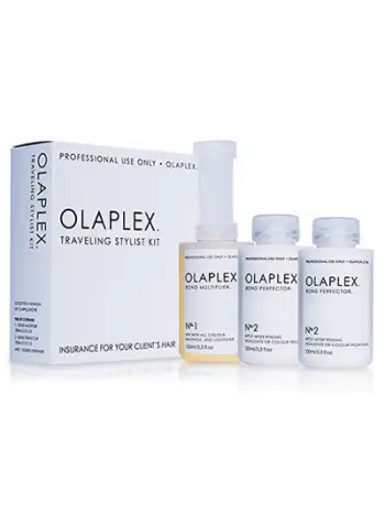 Set për flokë të lyer ose trajtuar kimikisht Olaplex 3 x 100 mL