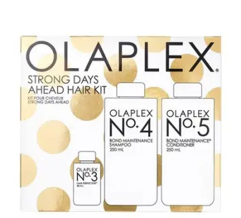 Set riparues dhe mirëmbajtës për flokë Olaplex, No.3 Hair Perfector 50ml + No.4 Shampon 250ml + No.5 Kondicioner 250ml