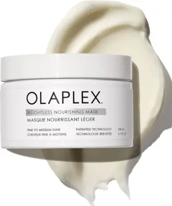 Maskë për flokë të hollë dhe pa volum Olaplex Weightless Nourishing Mask, 200ml
