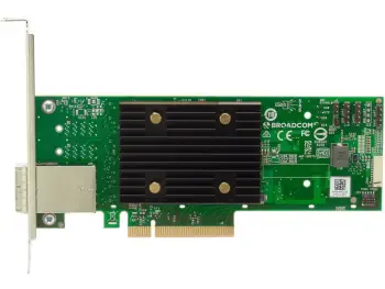 Kartë zgjerimi Broadcom 9500-8e, PCIe Gen 4.0, 2 porta mini-SAS HD, Full-height/Low-profile, green grey