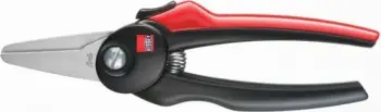 Gërshërë universale Bessey D47-2, 140mm, e zezë/kuqe