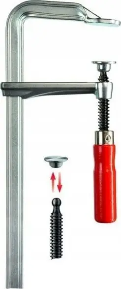 Kllapë shtrënguese Bessey GZ 250/120mm, hapje 250mm, thellësi 120mm, metal