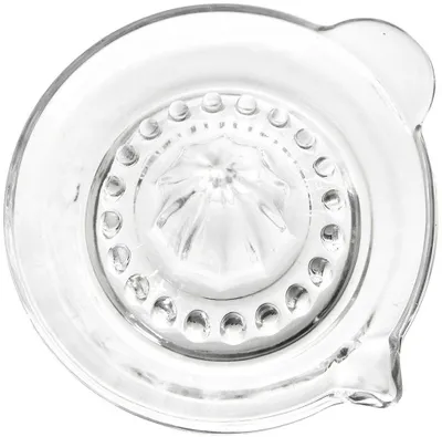 Shtypëse agrumesh Orion, diametër 12.5 cm, qelq transparente - 4