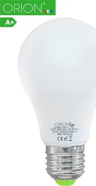 Poç elektrik Orion LED 7W E27 560LM