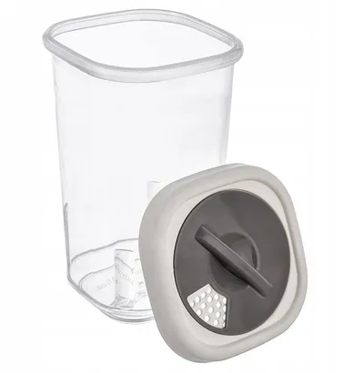 Enë për erëza pa markë, 320 ml, sitë e integruar, transparente - 4