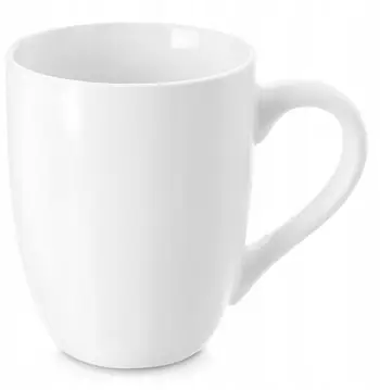 Filxhan porcelani pa markë, klasik, i bardhë