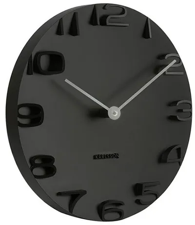Orë muri Karlsson KA5311BK, e zezë - 1