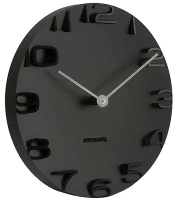 Orë muri Karlsson KA5311BK, e zezë