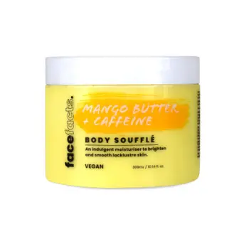 Face Facts Mango Butter + Caffeine Body Souffle Moisturiser - 300g