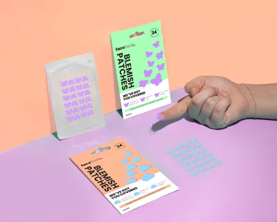 Face Facts Blemish Patches - Blue Clouds - 4