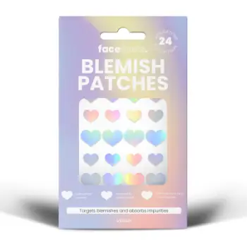 Face Facts Holographic Hearts Blemish Patches