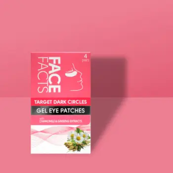 Face Facts Gel Eye Patches - Pako me 4 Çiftë, Target Dark Circles