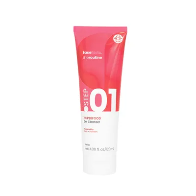 Face Facts The Routine Step.01 Superfood Gel Cleanser - 120ml - 1