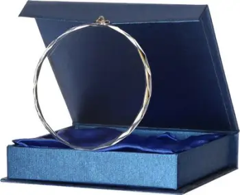 Medalje xhami me kuti Tryumf CM002, 80mm, e bardhë