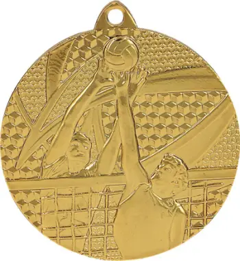 Medalje metali Tryumf për volejboll (MMC7650 / G), e artë