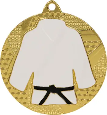 Medalje për xhudo/karate Tryumf, 50 x 2.5 mm, e artë