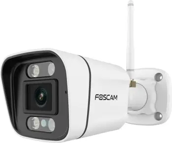 Kamerë sigurie IP Foscam V5P, 5MP, jashtme, Wi-Fi/Ethernet, bardhë