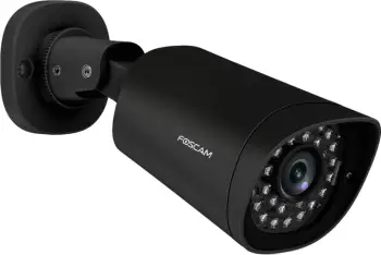 Kamerë sigurie IP Foscam G4EP-B, bullet, 2560 x 1440, për jashtë, e zezë