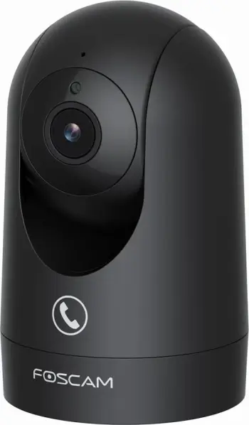 Kamerë sigurie IP Foscam R8M, 8MP, WiFi, radar mikrovalë, e zezë