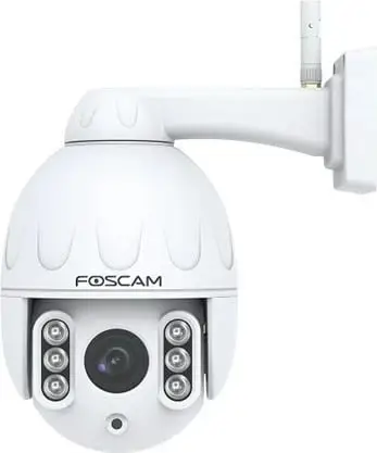 Kamerë sigurie IP Foscam SD4-WB Dome, e bardhë, për jashtë