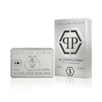 Eau de Parfum Philipp Plein No Limits Platinum, 90ml