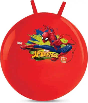 Top kërcyes për fëmijë Mondo Spiderman Kangaroo Hopper, 45cm, me doreza, shumëngjyrësh