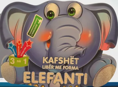 Kafshet Liber Me Forma Elefanti - 1