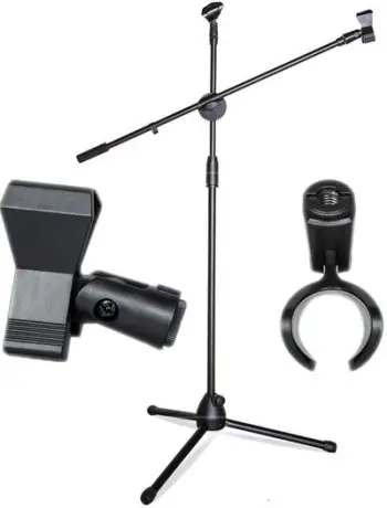 Tripod për mikrofon + 2 mbajtëse FALAS (SM803)
