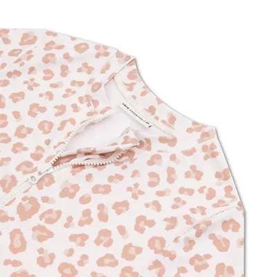 Swimsuit | Leopard | për vajza me mëngë të shkurtra 98/104 - 4