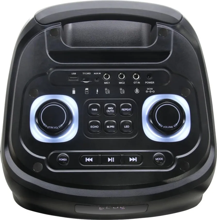 Kutitë e zërit Prime3 APS91 THUNDER, sistem audio Bluetooth, karaoke, i zi - 1