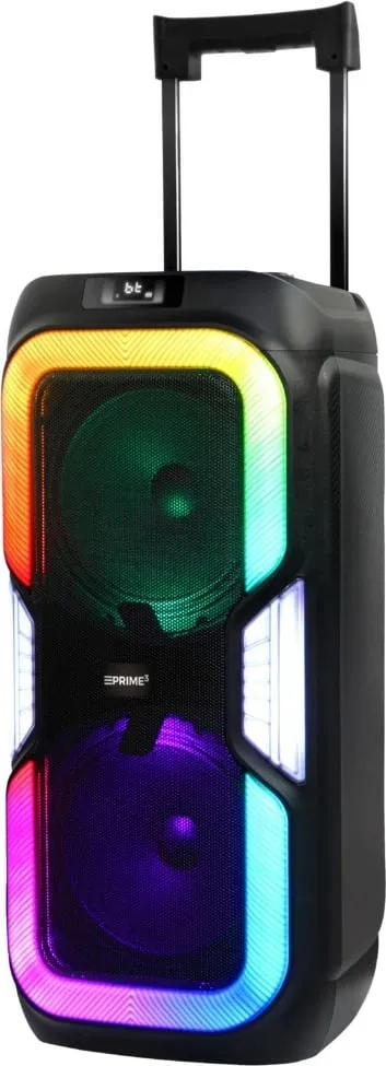 Kutitë e zërit Prime3 APS91 THUNDER, sistem audio Bluetooth, karaoke, i zi - 3