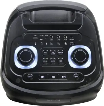Kutitë e zërit Prime3 APS91 THUNDER, sistem audio Bluetooth, karaoke, i zi