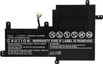 Bateri laptopi CoreParts MBXAS-BA0186, për Asus K530FF P1502FF S5300FF, e zezë